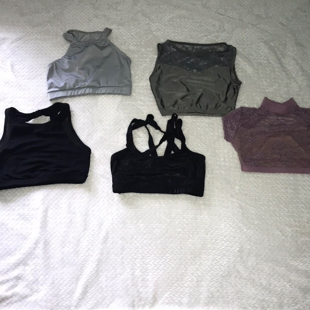 Bundle of dance tops